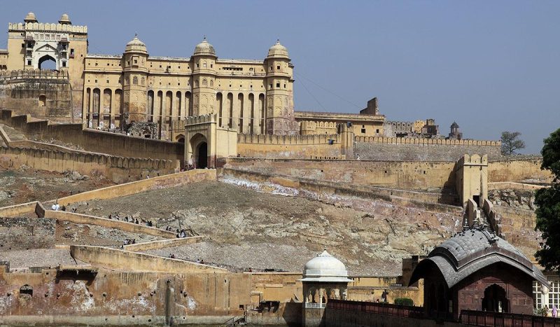 Amber Fort, also know as Amer Fort, is known for its artistic style of Hindu elements.