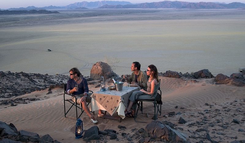 Sossuvlei sundowner (photo by Dana Allen)