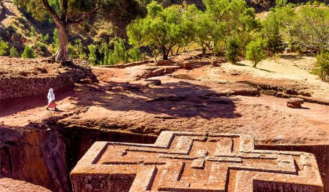 St George (Bet Giyorgis) Church at Lalibela.